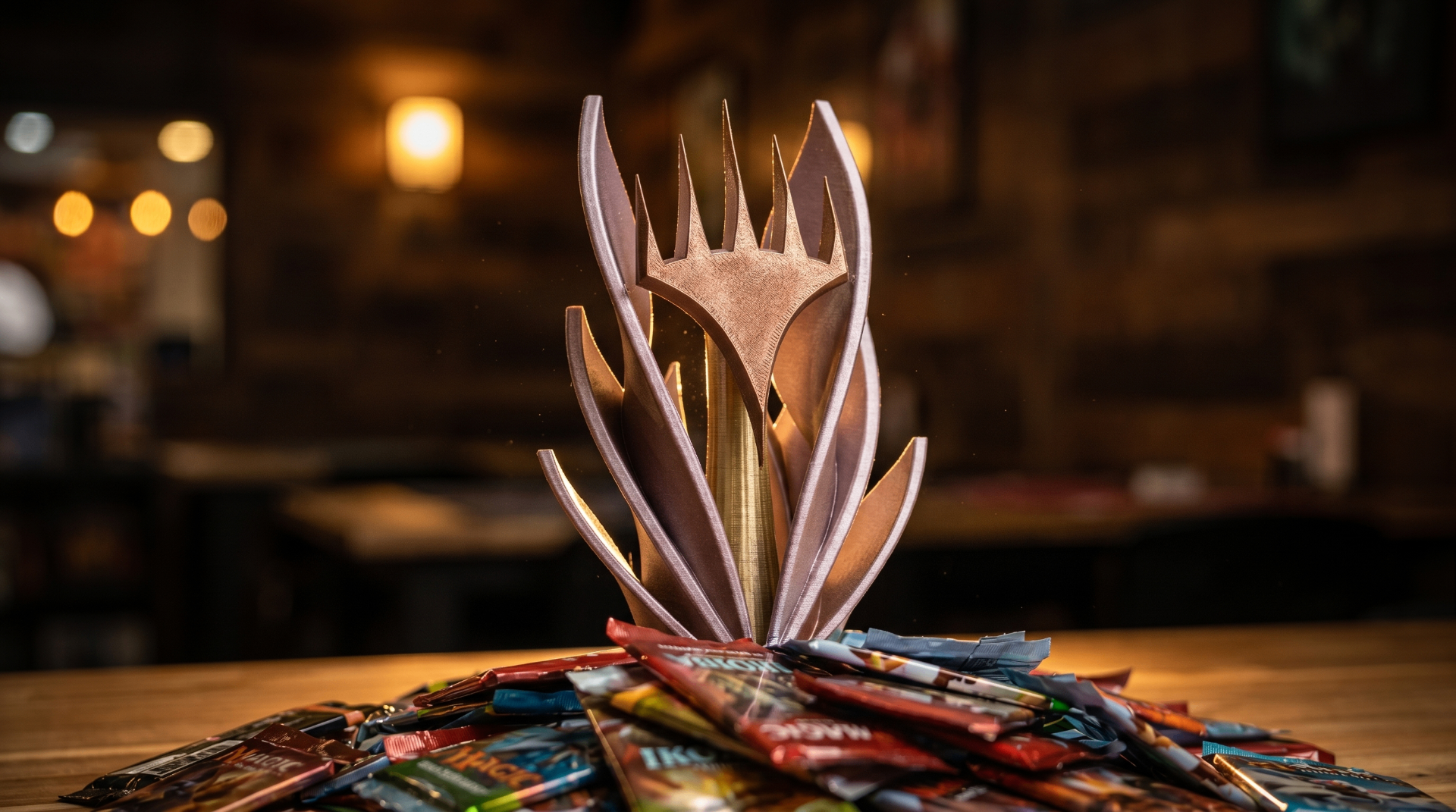 A premium tournament hall at a Lotus Guild event